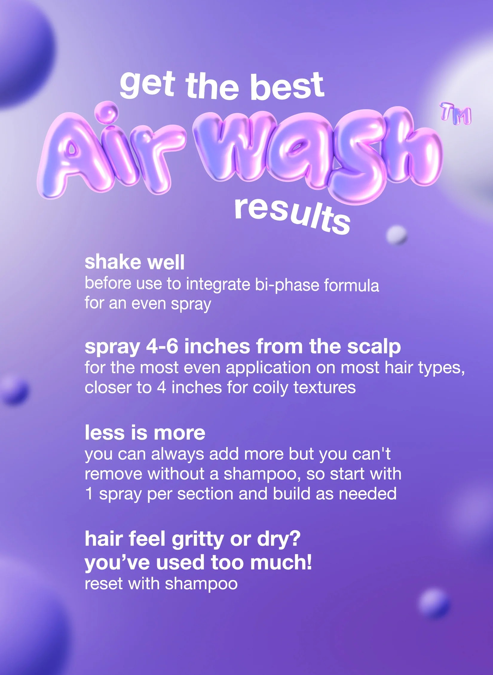 Mini AirWash™ dry shampoo - Image 11