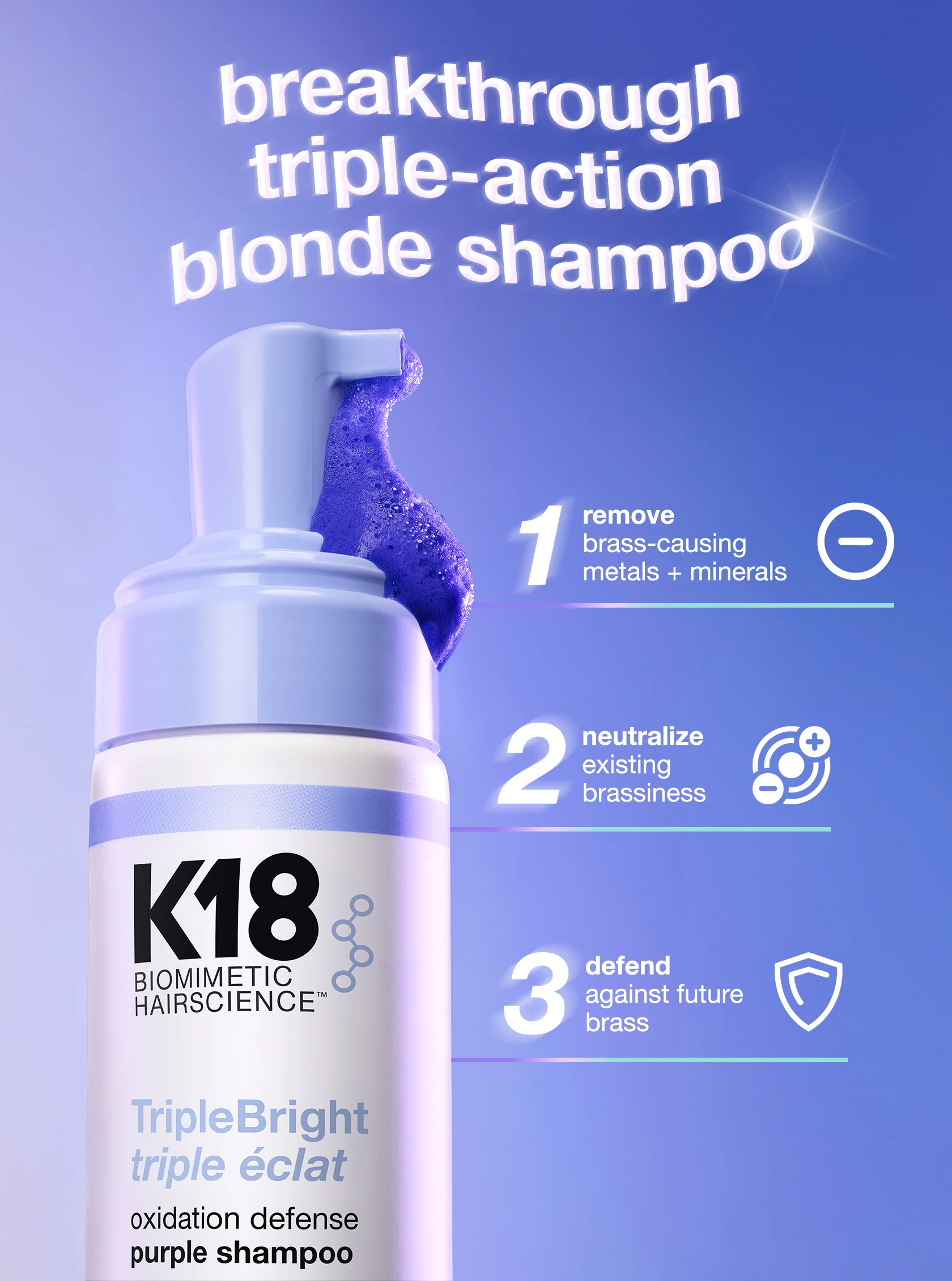 TripleBright oxidation defense purple shampoo - Image 6